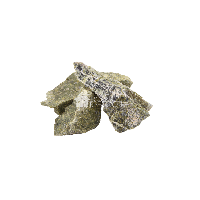 Уральский камень Змеевик (серпентинит) салатовый ландшафтный